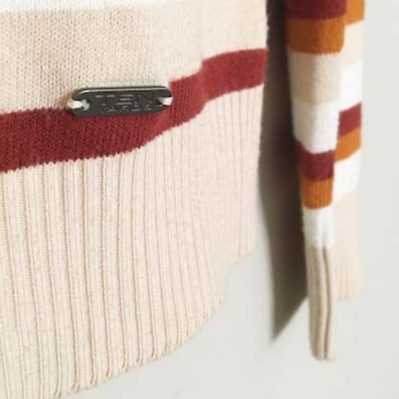 TEN YARDS Retro Stripe Turtleneck - Picture 7 of 9